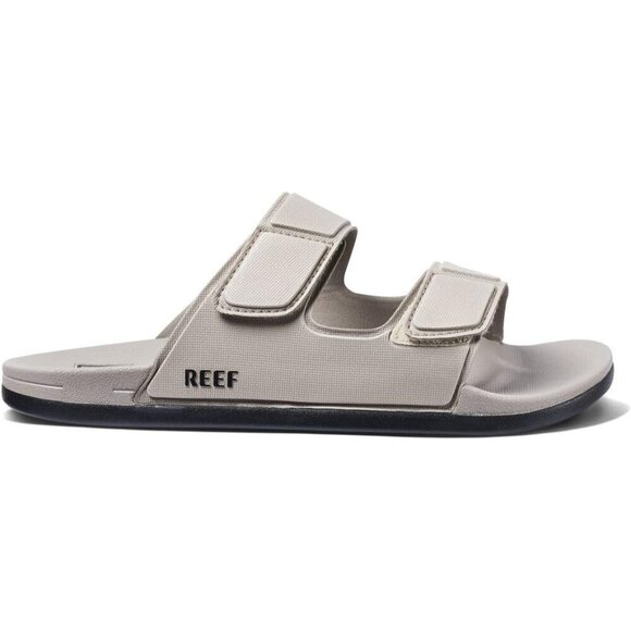 〽️Men\'s Slide Sandals Taupe Black Cushioned Comfort Adjustable Slip On Shoes main image 5